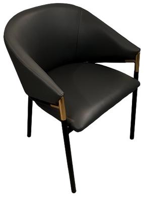 Ēdamistabas krēsls MN X080 3524067, matēts, pelēka krās., 45 cm x 40 cm x 90 cm