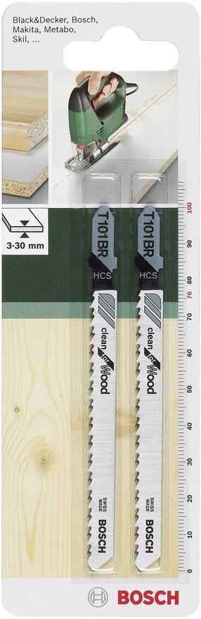 Saetera komplekt Bosch HCS T 101BR, 10 cm, 2 tk