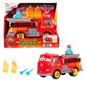 Žaislinė gaisrinė mašina Mattel Cars Red And Guido JFL54, raudona sp.