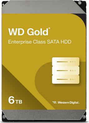 Servera cietais disks (HDD) Western Digital Gold Enterprise WD6004FRYZ, 3.5", 6 TB