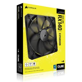 Воздушный охладитель для корпуса Corsair LINK RX140, 140 мм x 25 мм