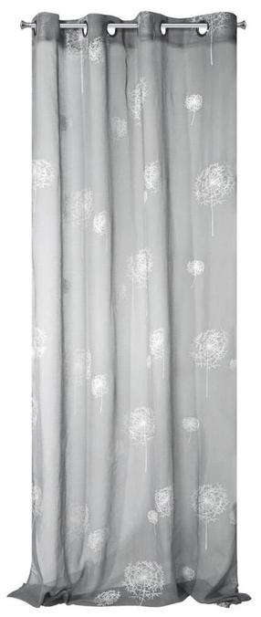 Dieninė užuolaida Sabine ZKPE-02, pilka sp., 140 cm x 250 cm