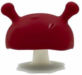 Zobu riņķis Mombella Mushroom, sarkana krās.