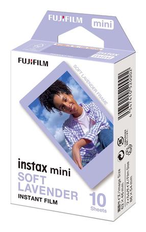 Momentfoto filmiņas Fujifilm Instax Mini Soft Lavender, kadru sk. 10