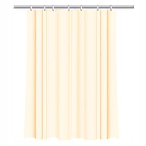 Dušas aizkars Sepio Star, bēša krās., 200 cm x 180 cm