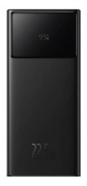 Nešiojamas įkroviklis (Power bank) Baseus, 30000 mAh, 22.5 W, juoda sp.
