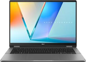 Sülearvuti Asus Vivobook 14 Flip OLED TP3407SA-SG142W, Intel® Core™ Ultra 7-256V, 16 GB, 1 TB, 14 ", Intel Arc Graphics 140V, hall v., EN, Windows 11 home