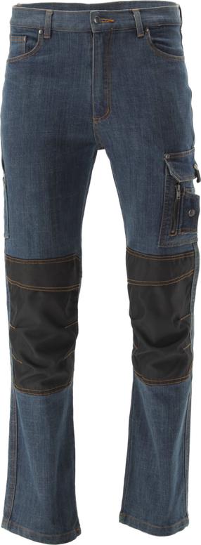 Darbo kelnės vyrams Yato Mara YT-79084, mėlyna sp./juoda sp., 2XL dydis