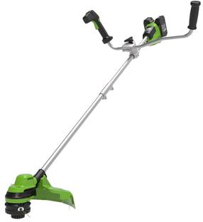 Akumulatora zāles trimmeris Greenworks GD24X2BCB, 24 V, bez akumulatora