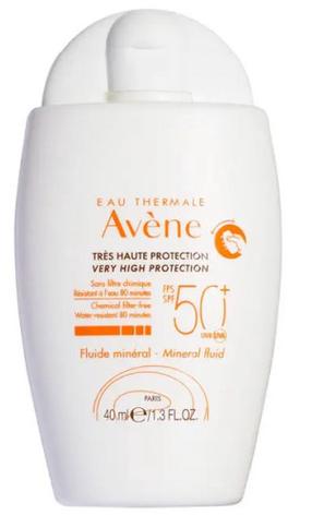 Средство для ухода за загаром для тела Avene Mineral SPF50+, 40 мл