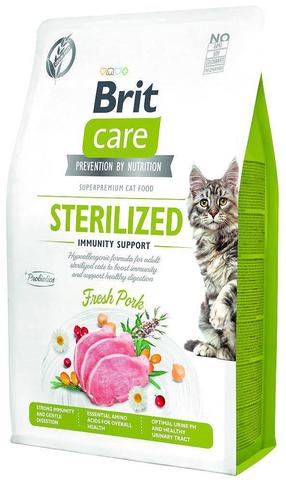 Сухой корм для кошек Brit Care Sterilized Immunity, 7 кг