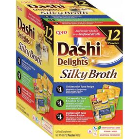 Skanėstas katėms Ciao Churu Dashi Delight, 0.480 kg, 12 vnt.