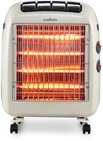Infraraudonųjų spindulių šildytuvas Wellmo Quartz WH2000, 2 kW, Balta sp.