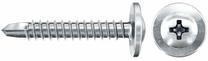 Varžtas, profiliuotiems lakštams ir korinio polikarbonato lakštams Fischer, 4.2 x 13 mm, sidabro sp., 1000 vnt.