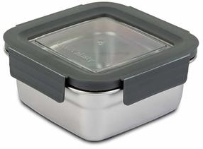 Konteiners pārtikai Nava Misty, 0.9 l, 17 cm x 17 cm, sudraba krās./pelēka krās.