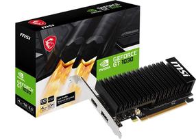 Vaizdo plokštė MSI GeForce GT 1030 4GHD4 LP OC, 4 GB, GDDR4