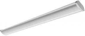 Šviestuvas lubų GTV Zefir LD-OZE236-01, T8, 2 x 36 W, balta sp. / balta sp.