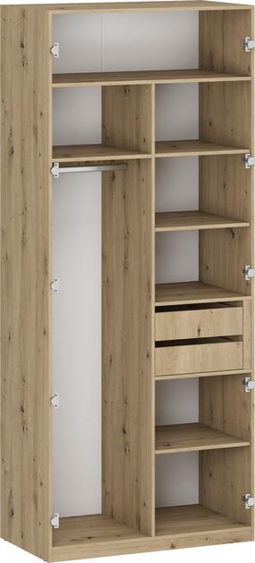 Шкаф Flex K5, дубовый цв., 100 см x 54 см x 238 см
