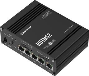 5G modems Teltonika RUTM52, melna krās.