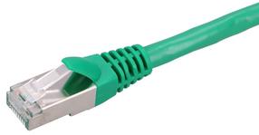 Провод Extralink RJ-45 8P8C, RJ-45 8P8C, 0.5 м, зеленый цв.