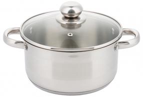 Puodas King Hoff Casserole With Lid, Ø14 cm, 1 l, nerūdijančiojo plieno sp.