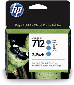 Printera kasetne HP 3ED77A, zilganzaļa (cyan) krās., 29 ml