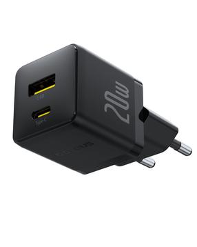 Adapteris Baseus Palm, USB Type-C, melna krās., 20 W