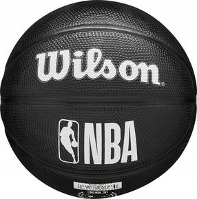 Basketbola bumba Wilson NBA Team Tribute Brooklyn Nets Mini, 3 izmērs, melna krās.