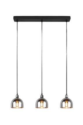 Sietynas kabinamas Reality R31863032, E14, 3 x 10 W, balta sp. / juoda sp.