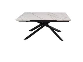 Stalas išskleidžiamas Domoletti DRDTQ002SWT, balta sp., 160 - 240 cm x 90 cm x 76 cm