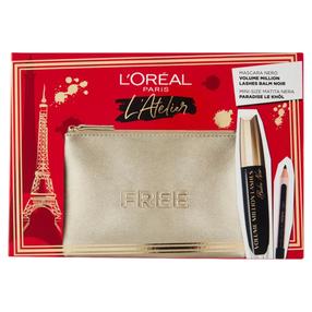 Ripsmetuši komplekt, ripsmetušš ja silmapliiats L’Oréal Paris L'Atelier, 8.9 ml, must v.