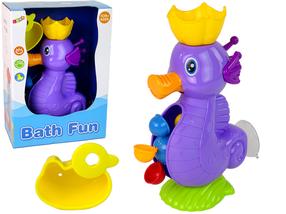 Vannas rotaļlieta Lean Toys Bath Fun Seahorse 15202, daudzkrāsaina