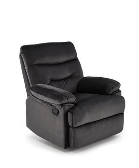 Allalastava seljatoega tugitoolid Leisure Furniture Drager, must v., 90 cm x 88 cm x 105 cm