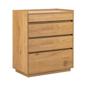 Komoda Home4you Sacha 45138, ąžuolo sp., 89 cm x 40 cm x 75 cm