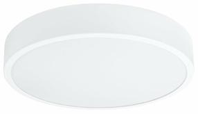 Šviestuvas lubų Sollux Onyx, LED, 3000 °K, 1 x 23 W, balta sp. / balta sp., 6 x 40 cm