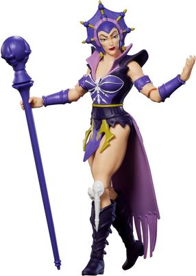 Žaislinė figūrėlė Mattel Masters Of The Universe Cartoon Evil Lyn JHJ95, 14 cm, violetinė sp.