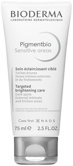 Kūno kremas Bioderma Pigmentbio Sensitive Areas, 75 ml