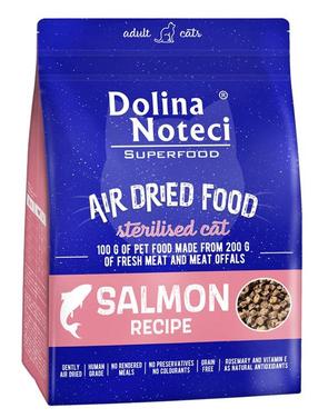 Sausas kačių maistas Dolina Noteci Superfood Air Dried Sterilised Salmon, lašiša, 1 kg