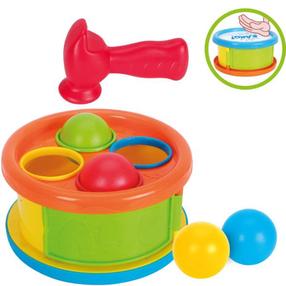 Arendav mäng ASKATO Beat & Hand Drum, 210 cm, mitmevärviline, 6 tk