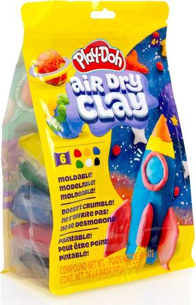 Plastilino rinkinys Hasbro Play-Doh Air Dry 230383, įvairių spalvų