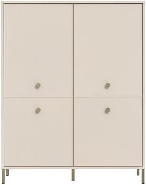 Komoda Forte SVTK421-U60, balta sp., 143.5 cm x 113.7 cm x 42 cm