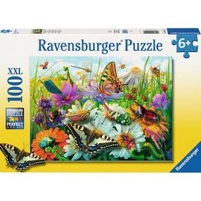 Пазл Ravensburger Wonder World Of Insects, 36 см x 49 см, 100 шт., многоцветный