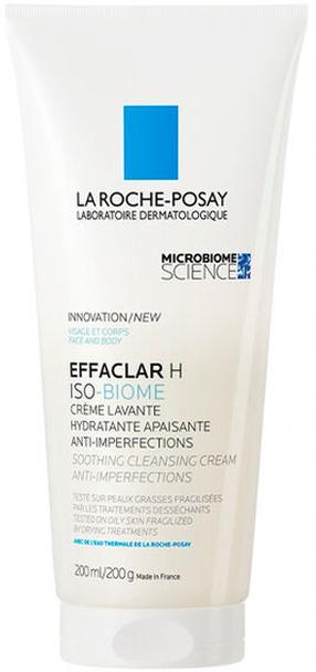 Veido prausiklis La Roche Posay Effaclar H Iso-Biome, 200 ml