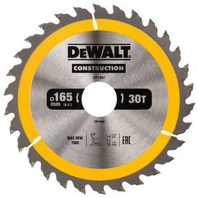 Pjovimo diskas Dewalt DT1937-QZ, 165 mm x 30 mm