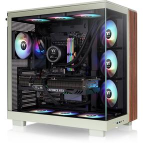 Arvuti korpus Thermaltake View 380 XL WS ARGB, matcha green v.