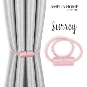 Užuolaidų aksesuaras Restilo Surrey, 29 cm, rožinė sp., 2 vnt.