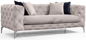Sofa Hanah Home Como 2, šviesiai ruda sp., 197 x 90 cm x 73 cm