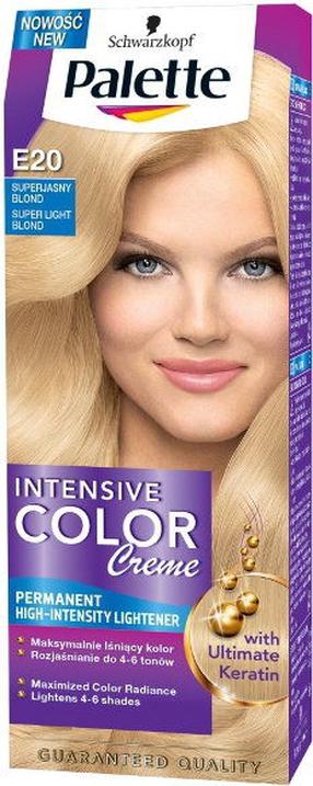 Matu krāsa Schwarzkopf Palette, super light blond, Super Light Blond E20
