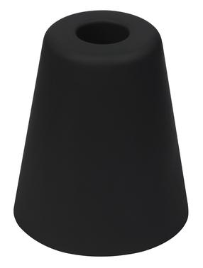 Durų atrama Haushalt HAH15430, 8 cm, Ø 7 cm, guma, juoda sp.