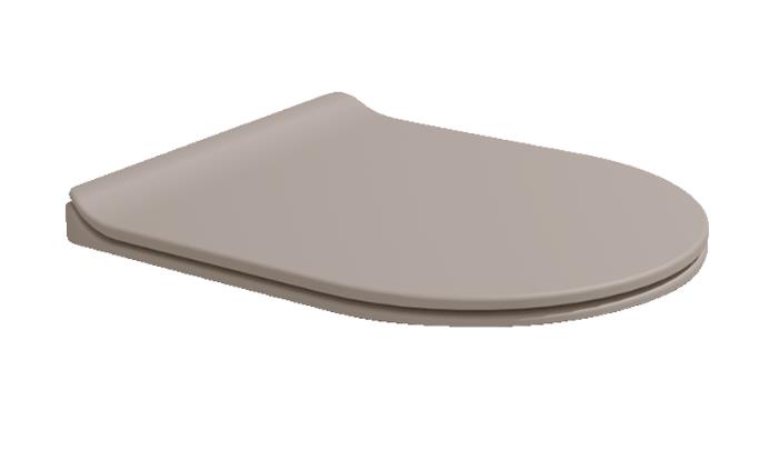 WC-poti prill-laud kaanega Flaminia App Slim, beež v., 43.5 cm x 36.5 cm